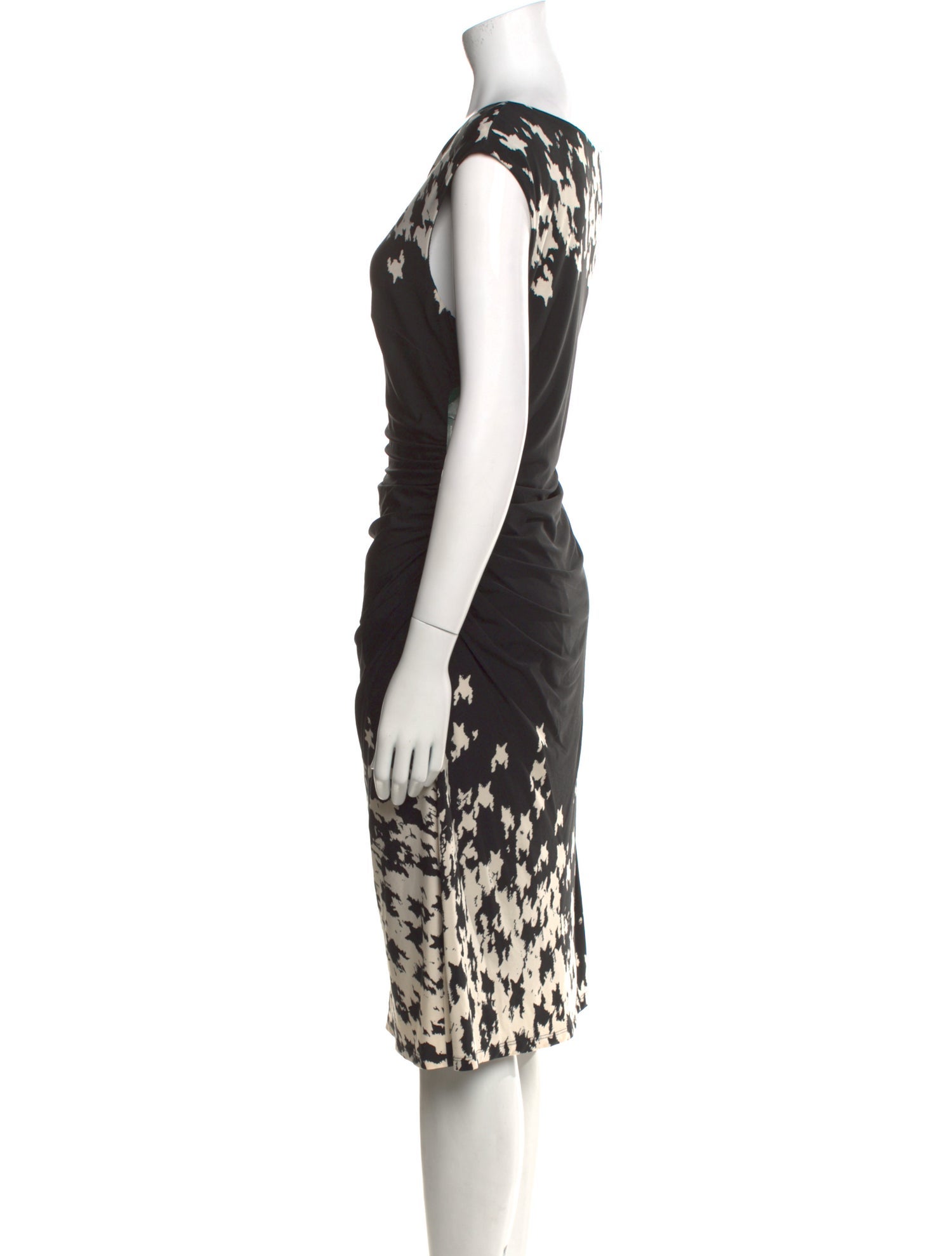 Ralph Lauren Collection Printed Knee-Length Dress w/ Tags
