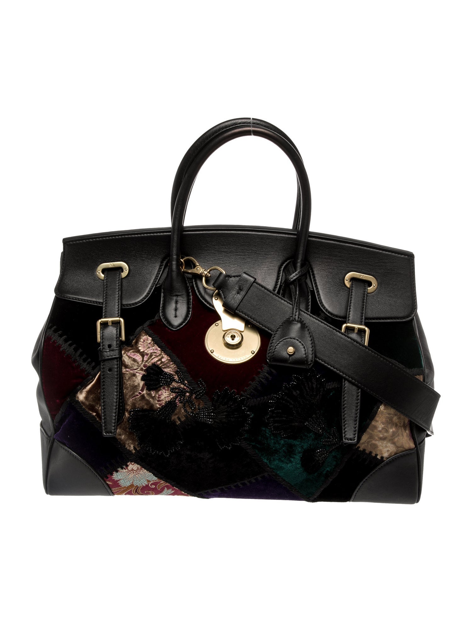 Ralph Lauren Collection Leather Shoulder Bag