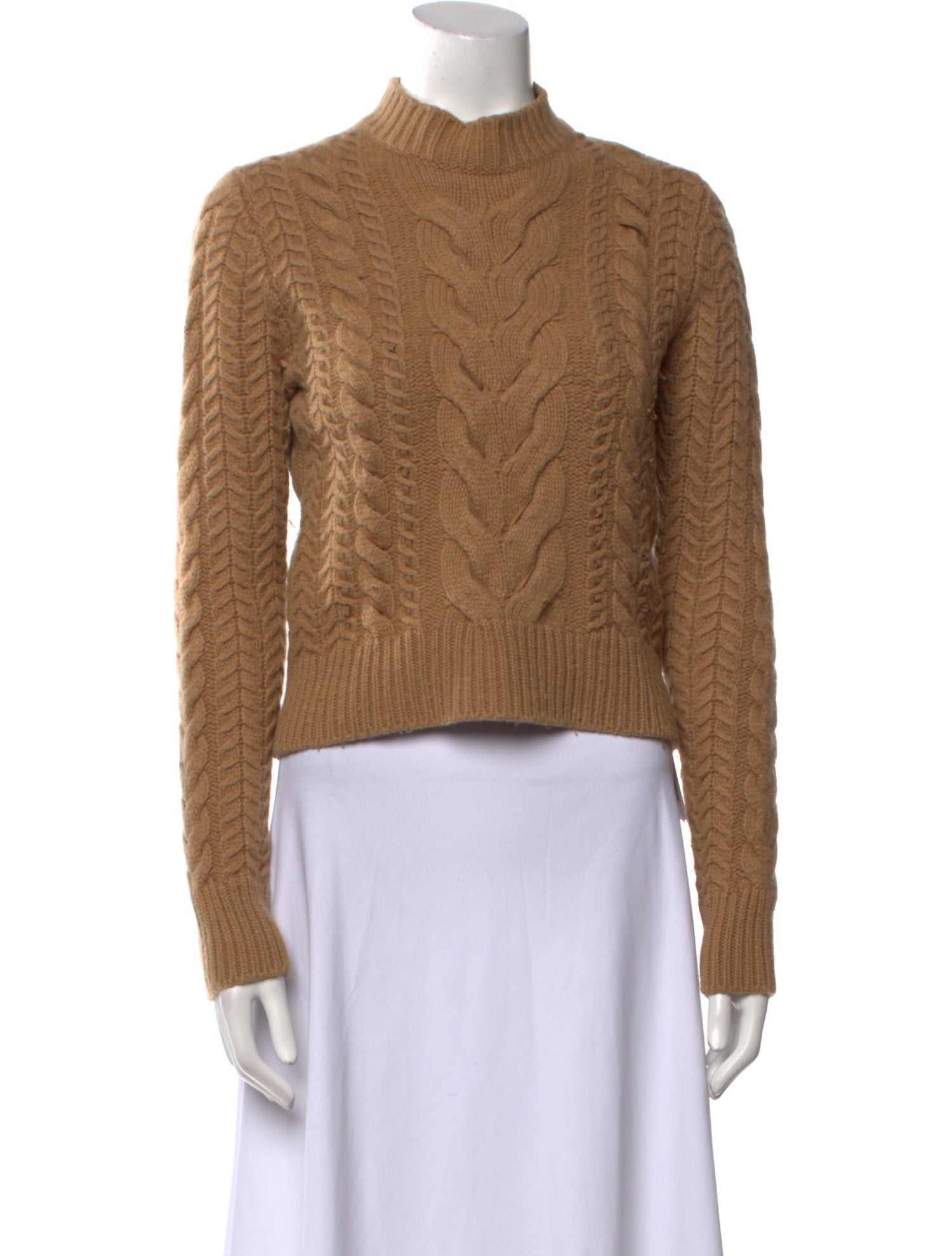 Ralph Lauren Collection Merino Wool Mock Neck Sweater