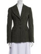 Ralph Lauren Collection Wool Tweed Pattern Blazer