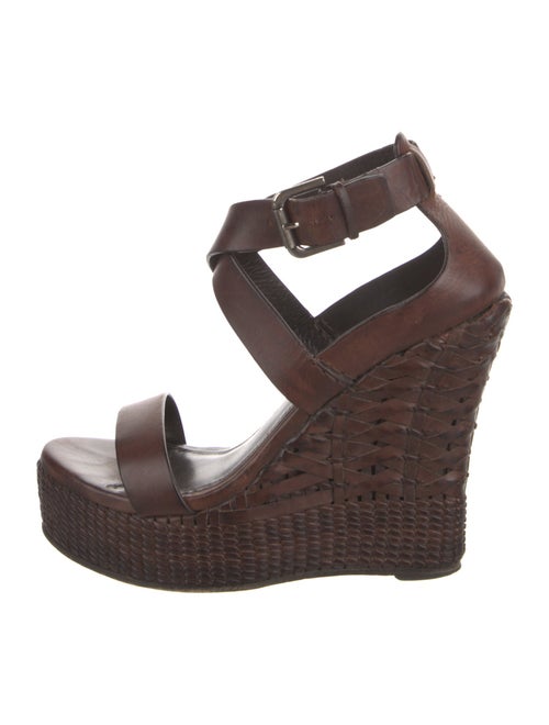 Ralph Lauren Collection Leather Espadrilles