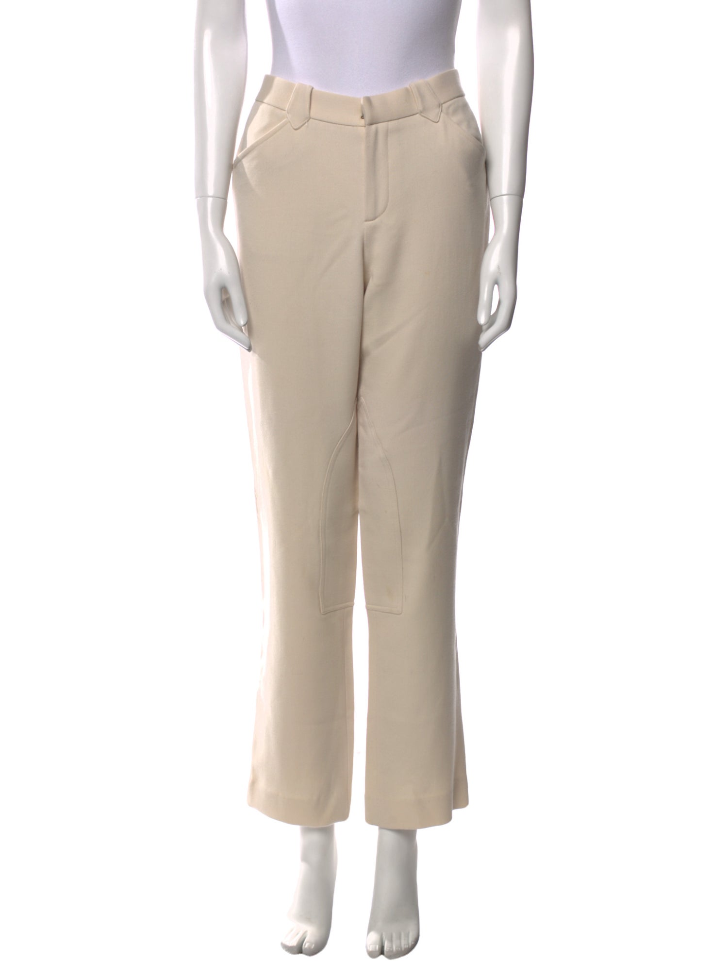 Ralph Lauren Collection Wool Straight Leg Pants