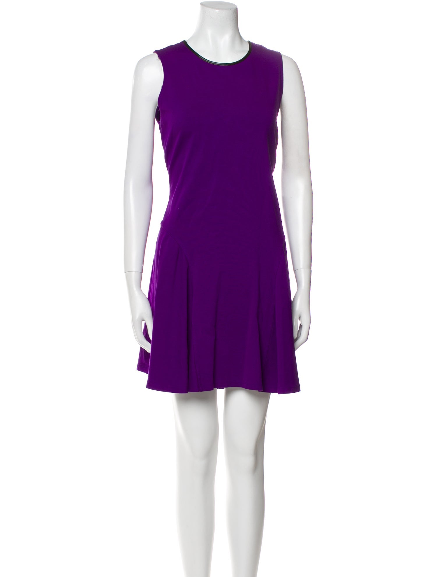 Ralph Lauren Collection Crew Neck Mini Dress