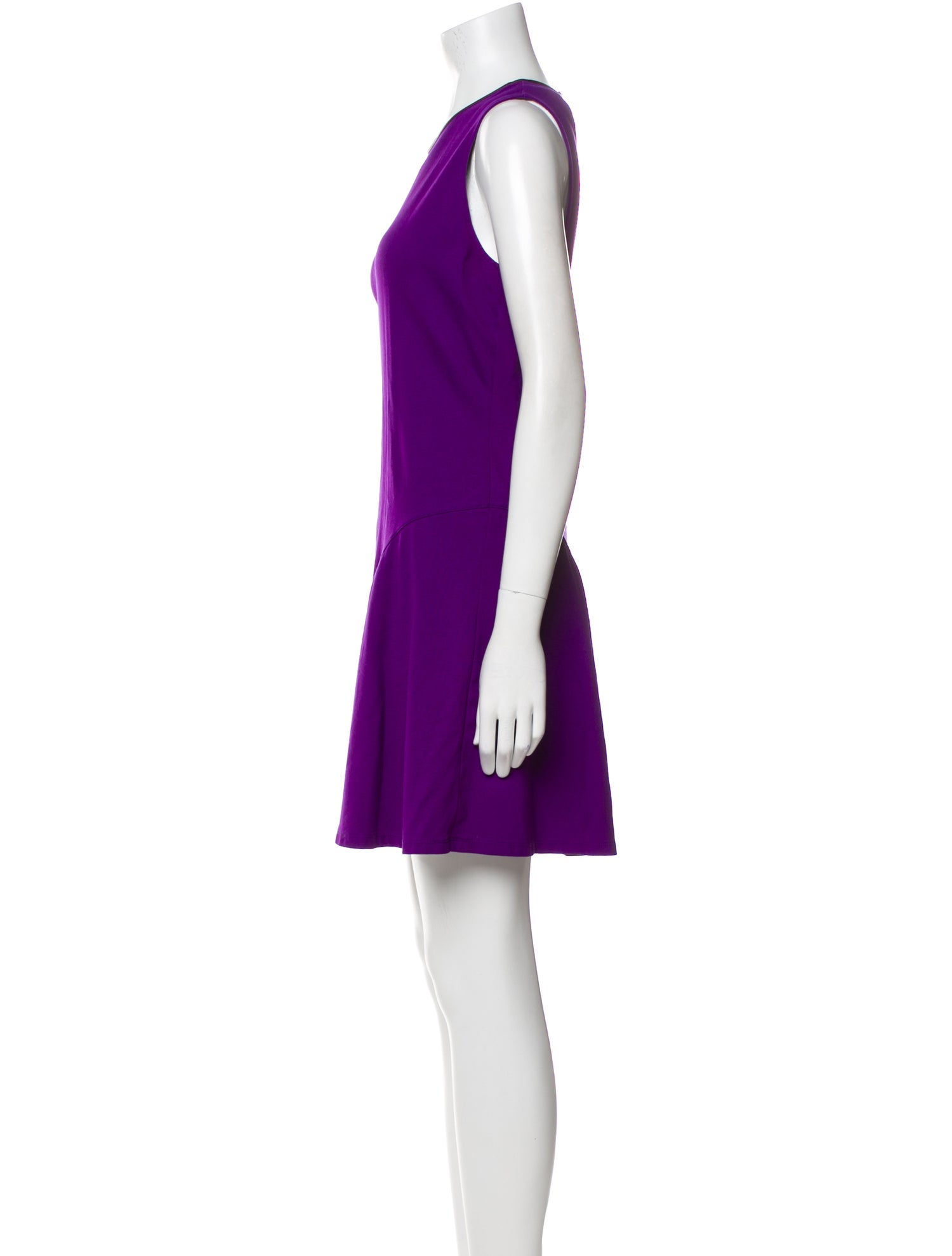 Ralph Lauren Collection Crew Neck Mini Dress