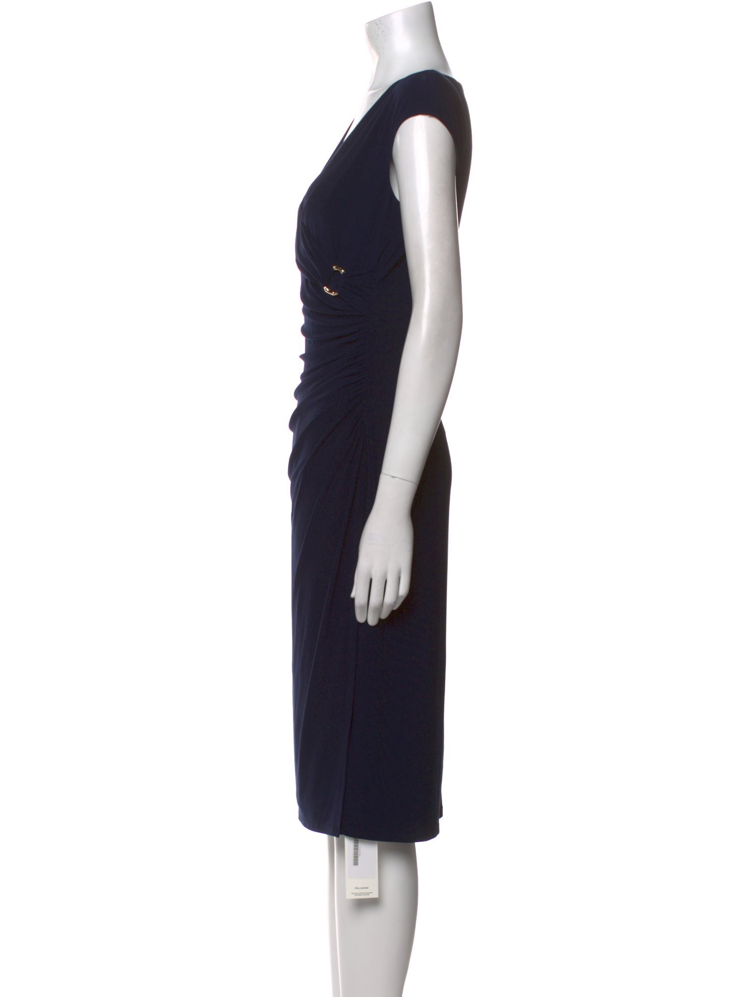 Ralph Lauren Collection V-Neck Knee-Length Dress