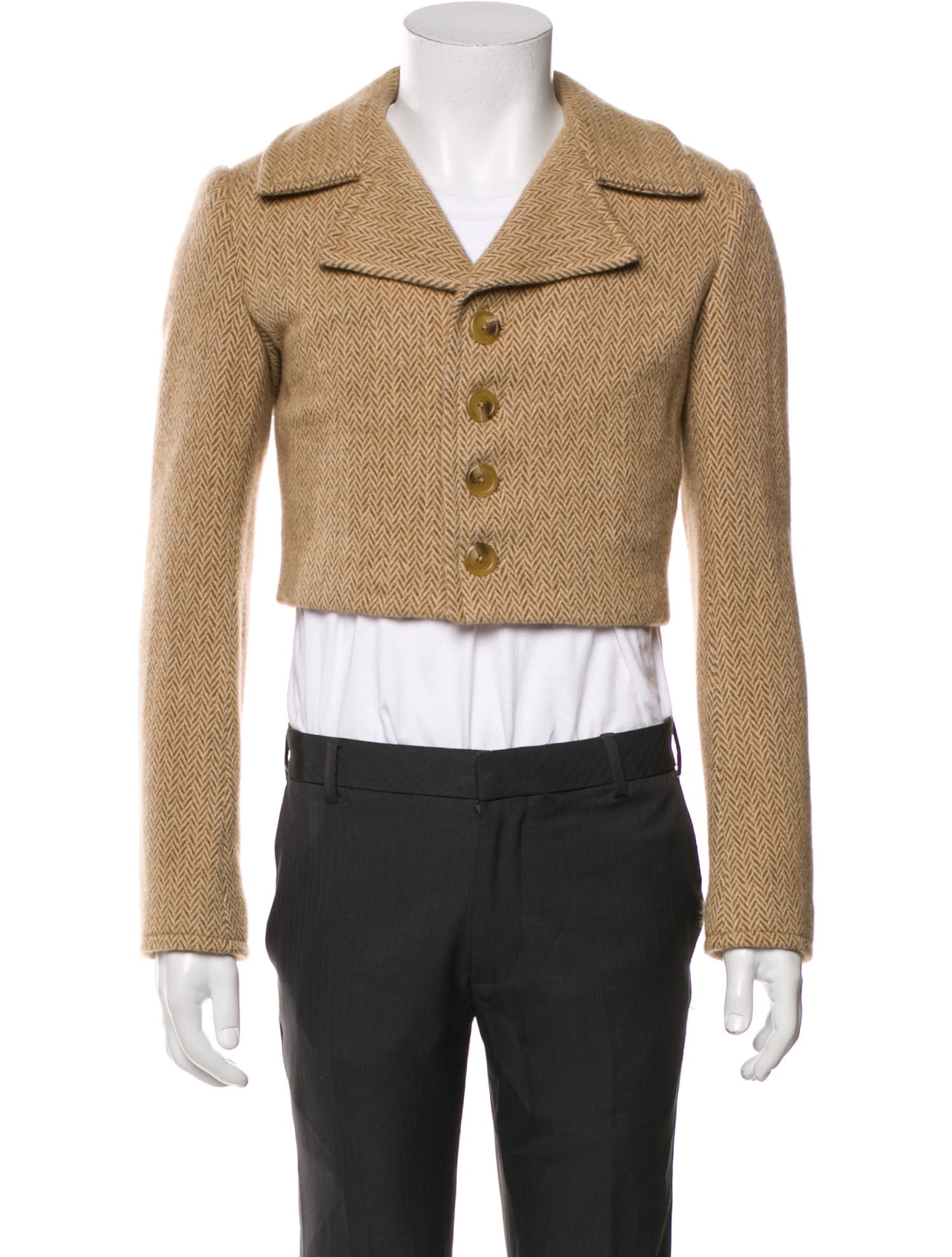 Ralph Lauren Collection Wool Printed Peacoat