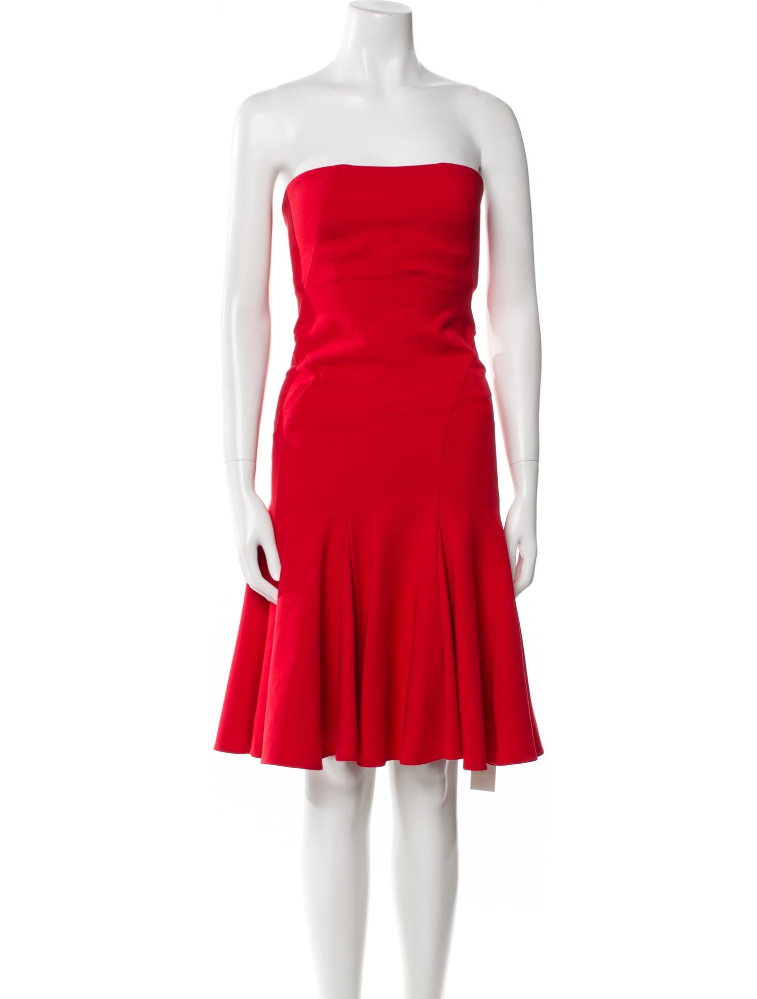 Ralph Lauren Collection Strapless Mini Dress