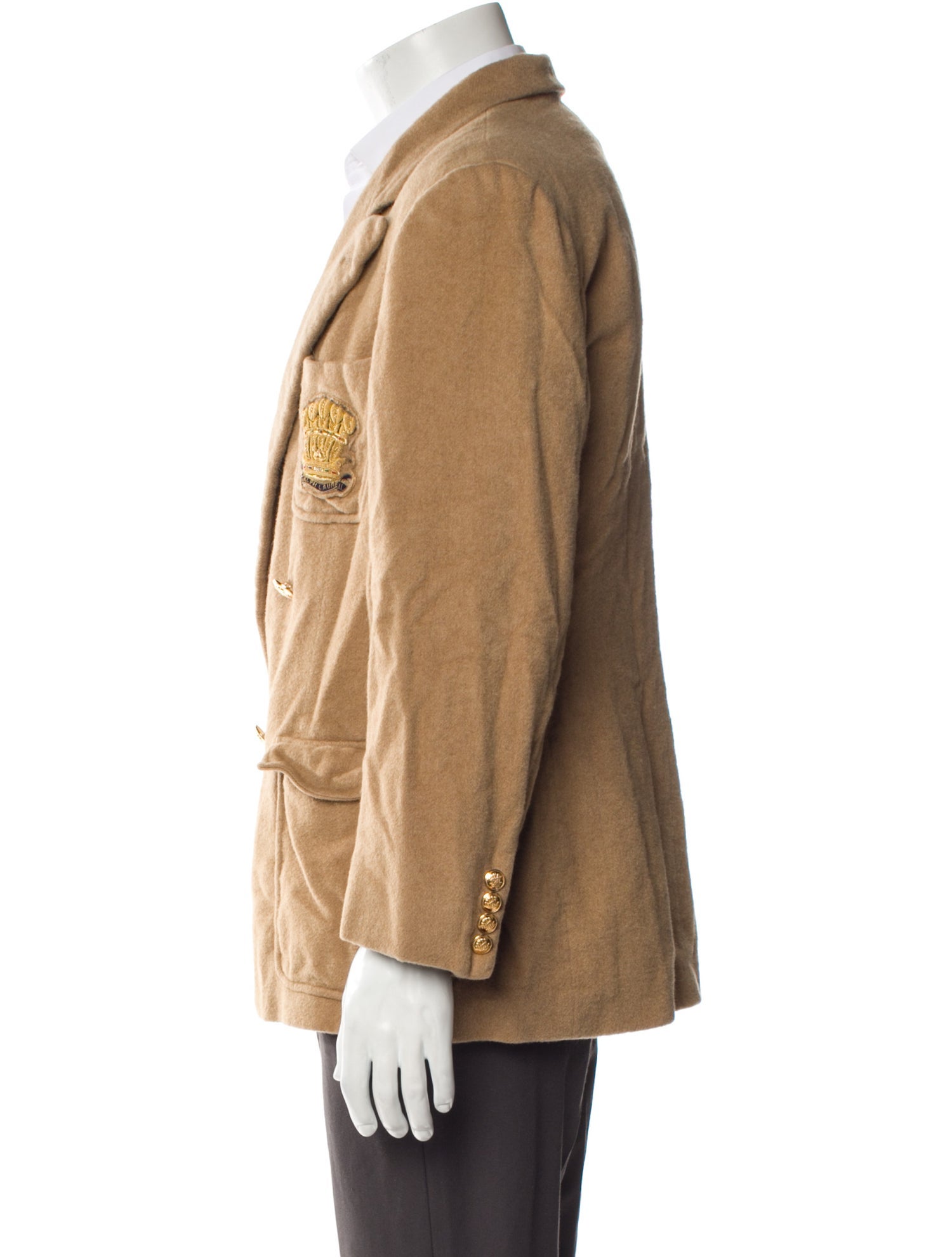 Polo Ralph Lauren Camel Hair Peacoat