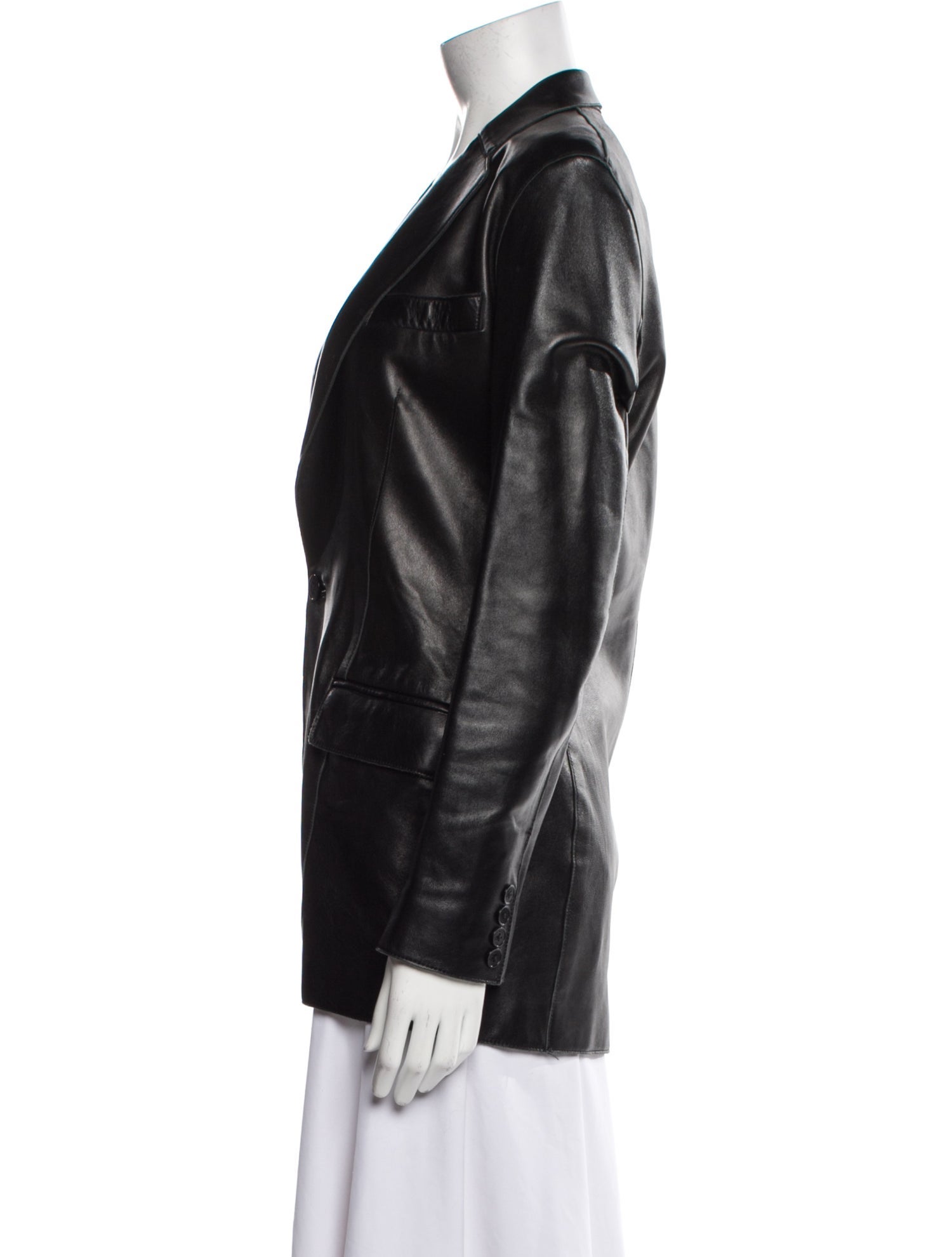 Ralph Lauren Collection Leather Blazer