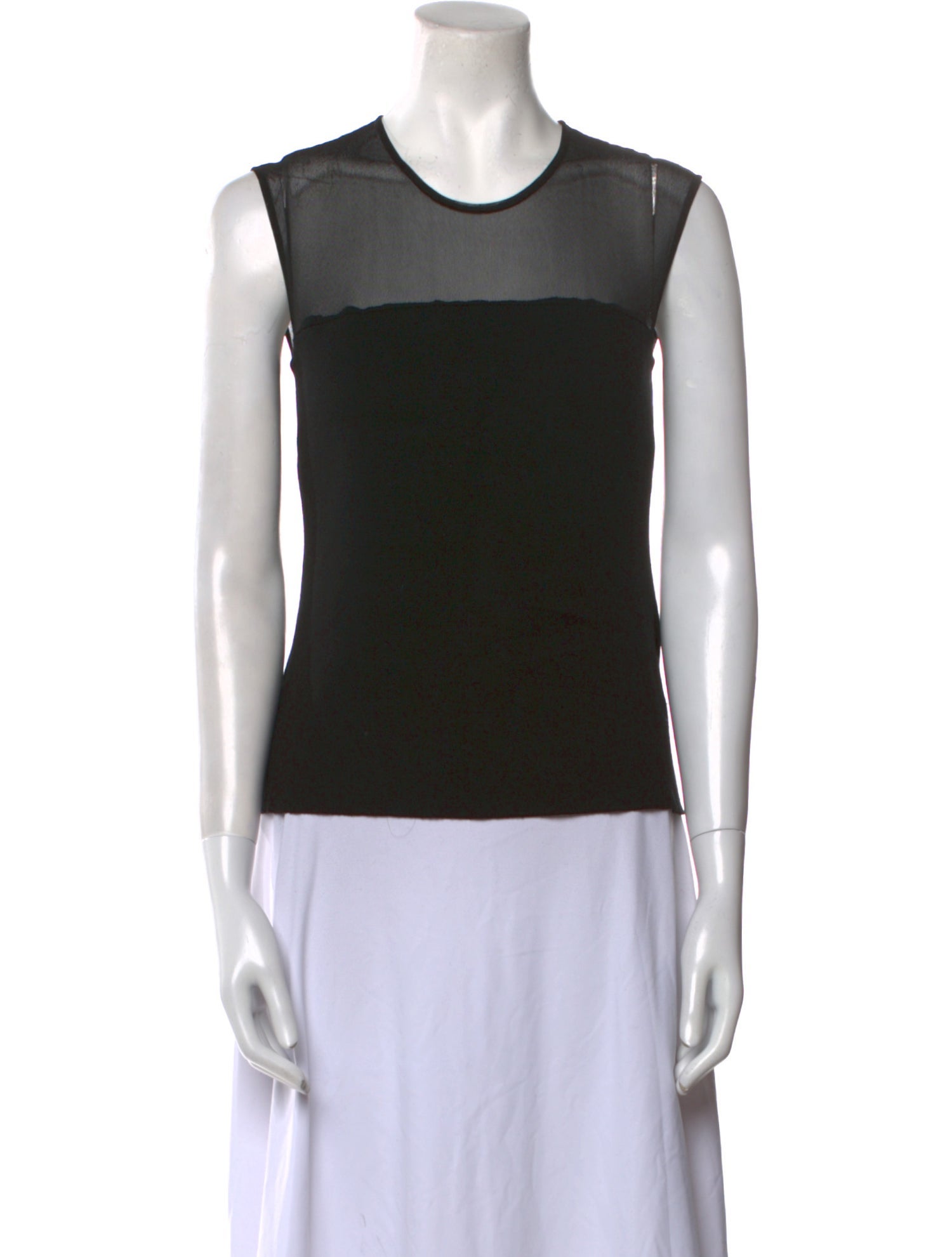 Ralph Lauren Collection Wool Crew Neck Top