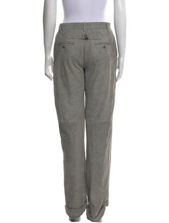 Ralph Lauren Collection Suede Wide Leg Pants