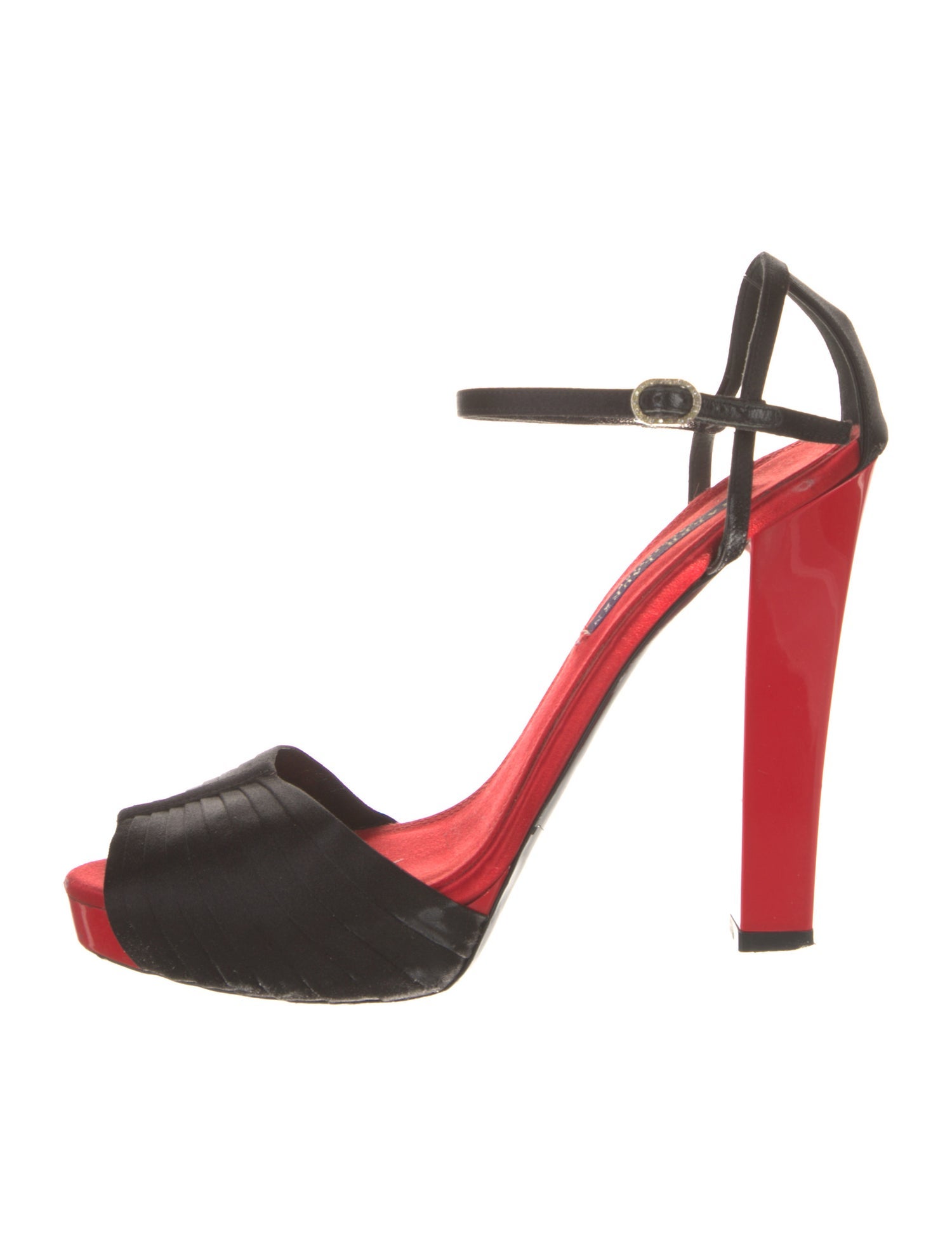 Ralph Lauren Collection Satin Sandals