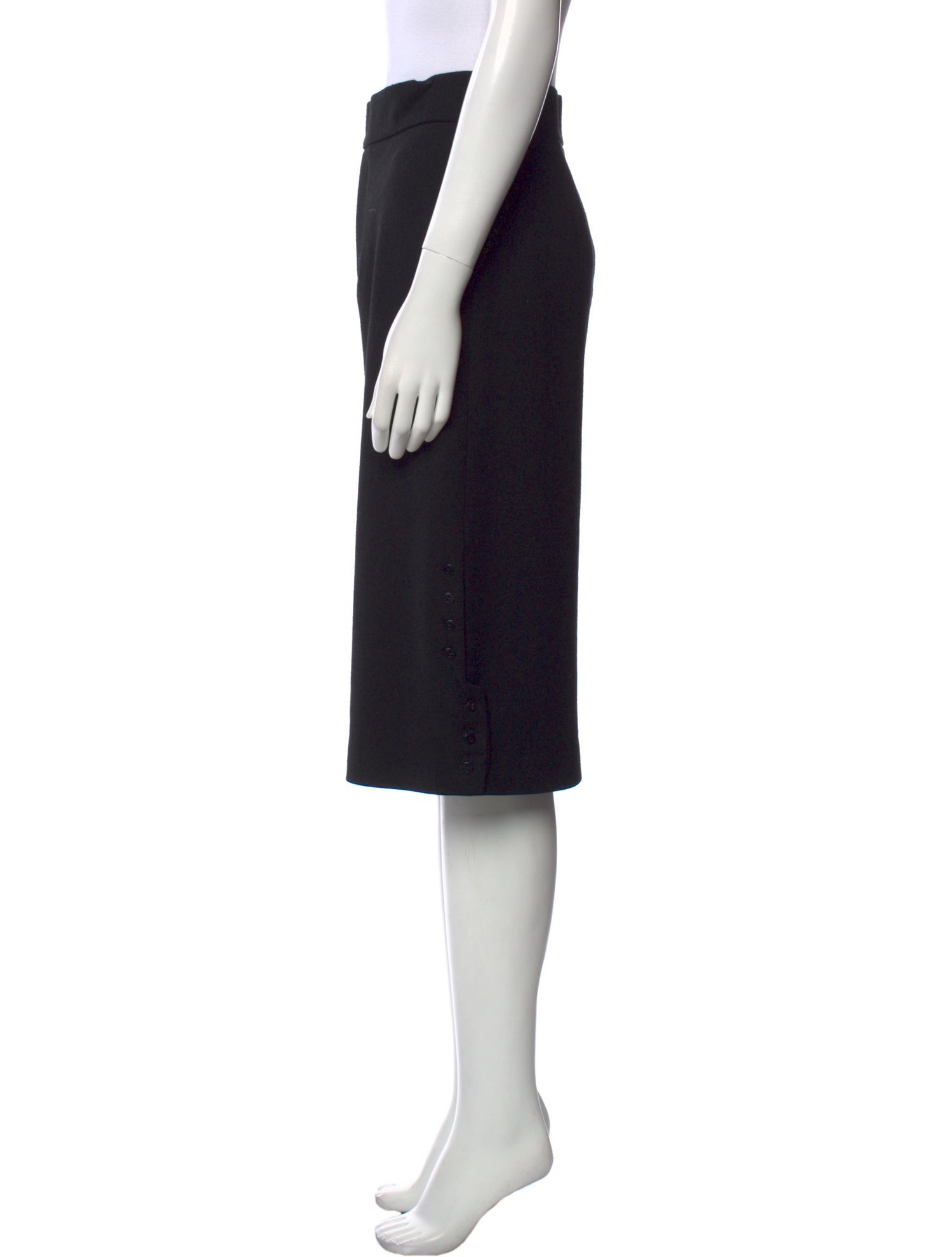 Ralph Lauren Collection Wool Knee-Length Skirt