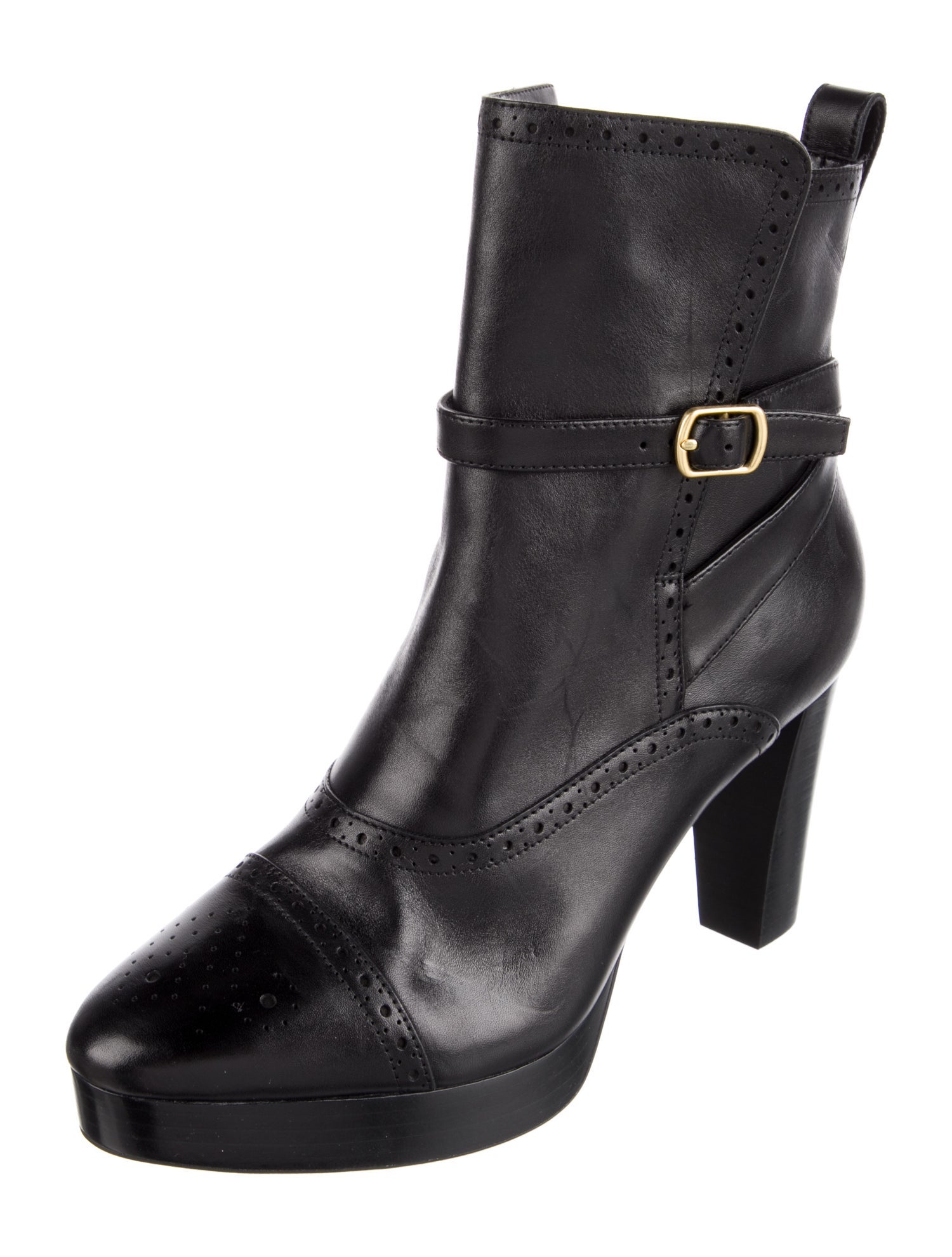 Ralph Lauren Collection Leather Boots