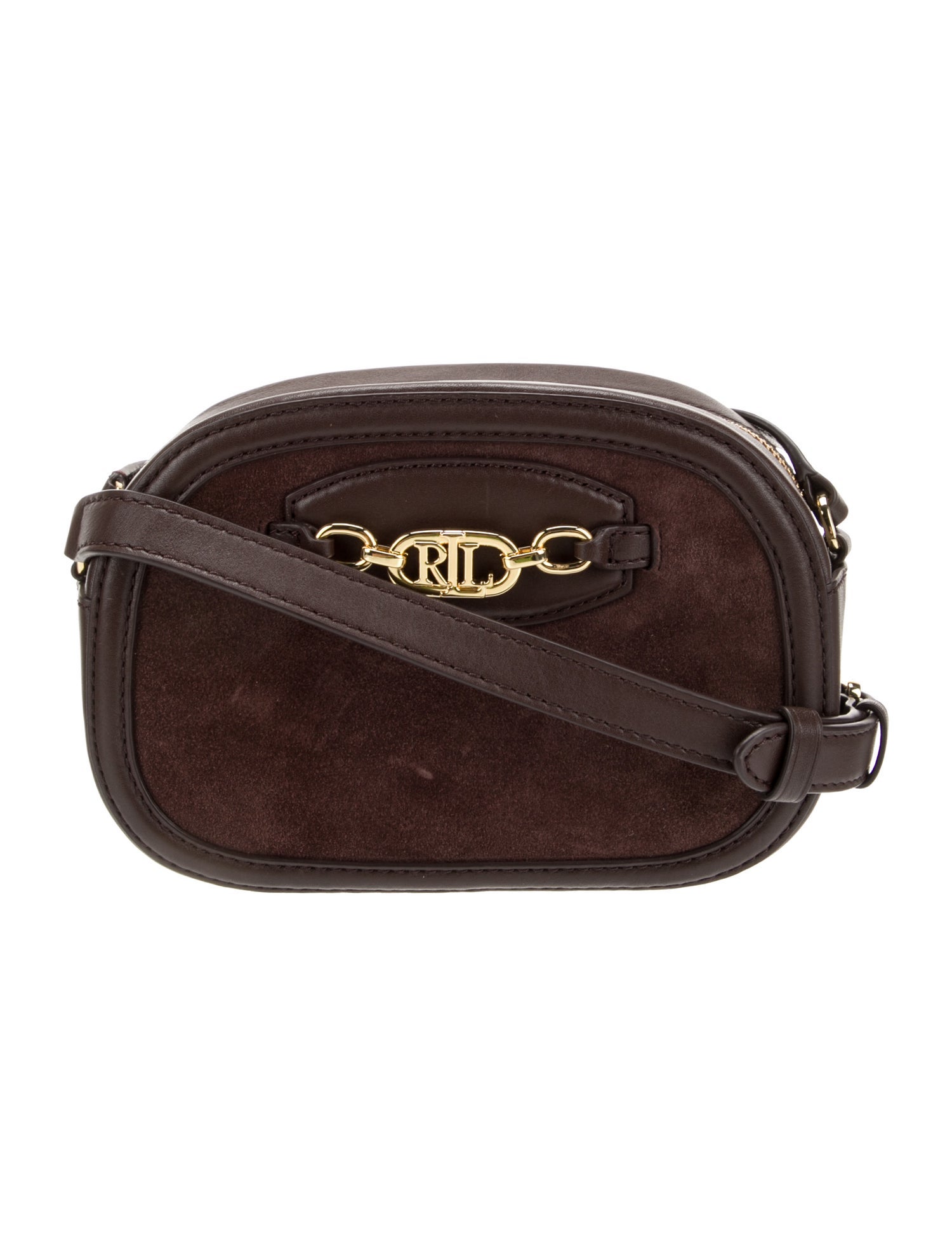 Lauren Ralph Lauren Suede Crossbody Bag