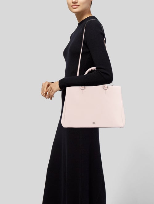 Lauren Ralph Lauren Saffiano Leather Shoulder Bag