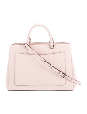 Lauren Ralph Lauren Saffiano Leather Shoulder Bag