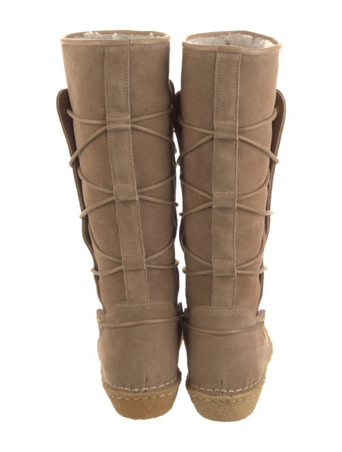 Ralph Lauren Collection Suede Lace-Up Boots