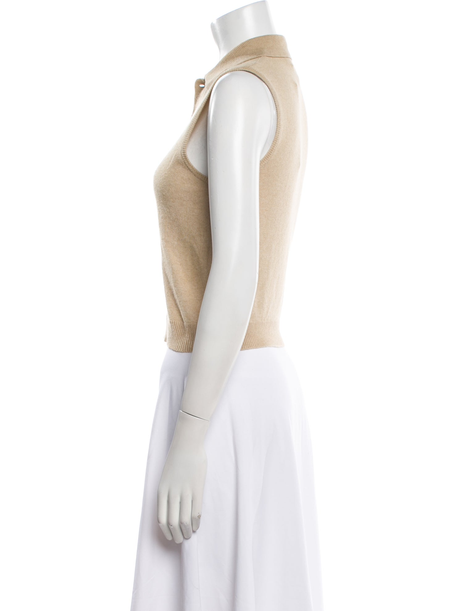 Ralph Lauren Collection Silk V-Neck Polo