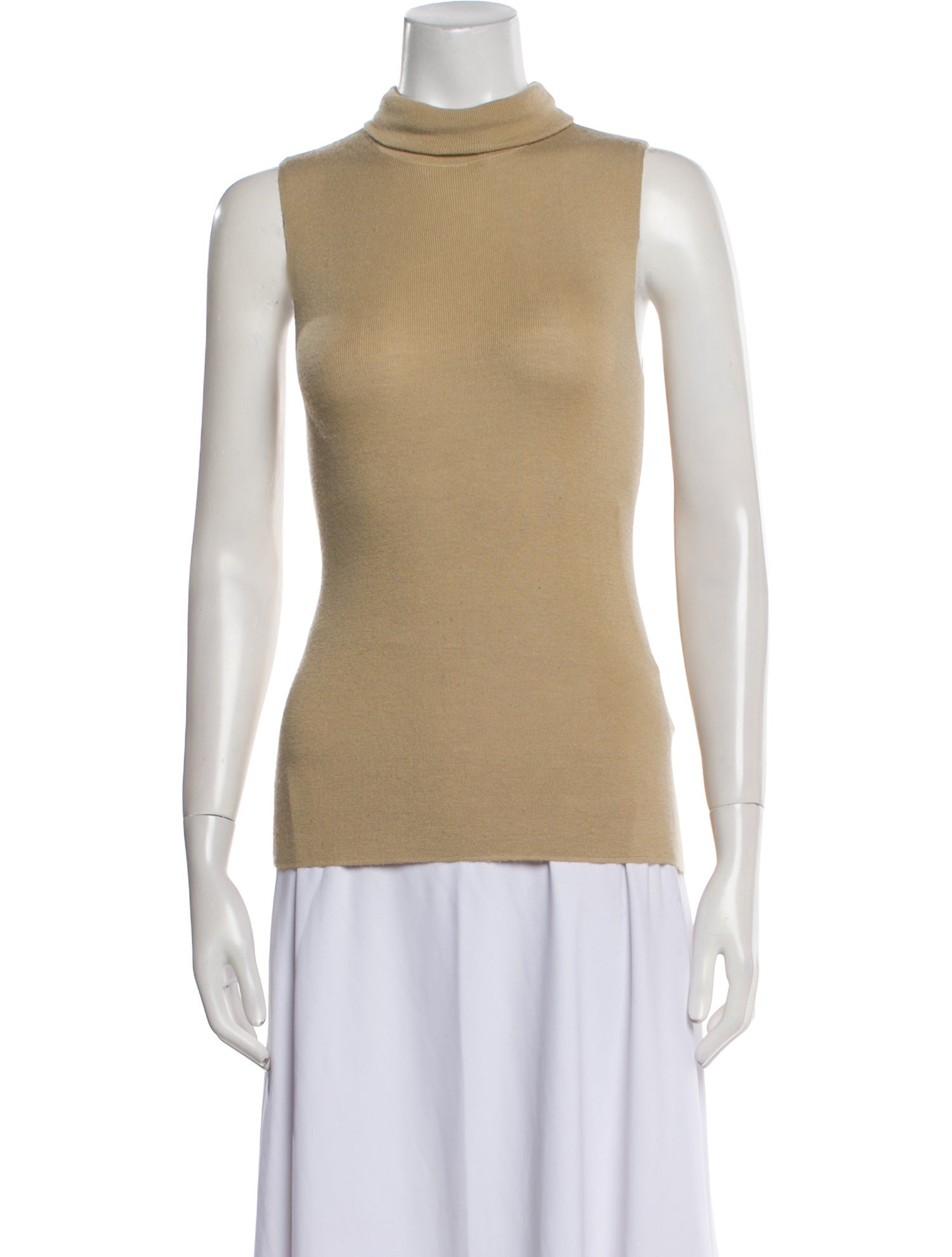 Ralph Lauren Cashmere Mock Neck Top