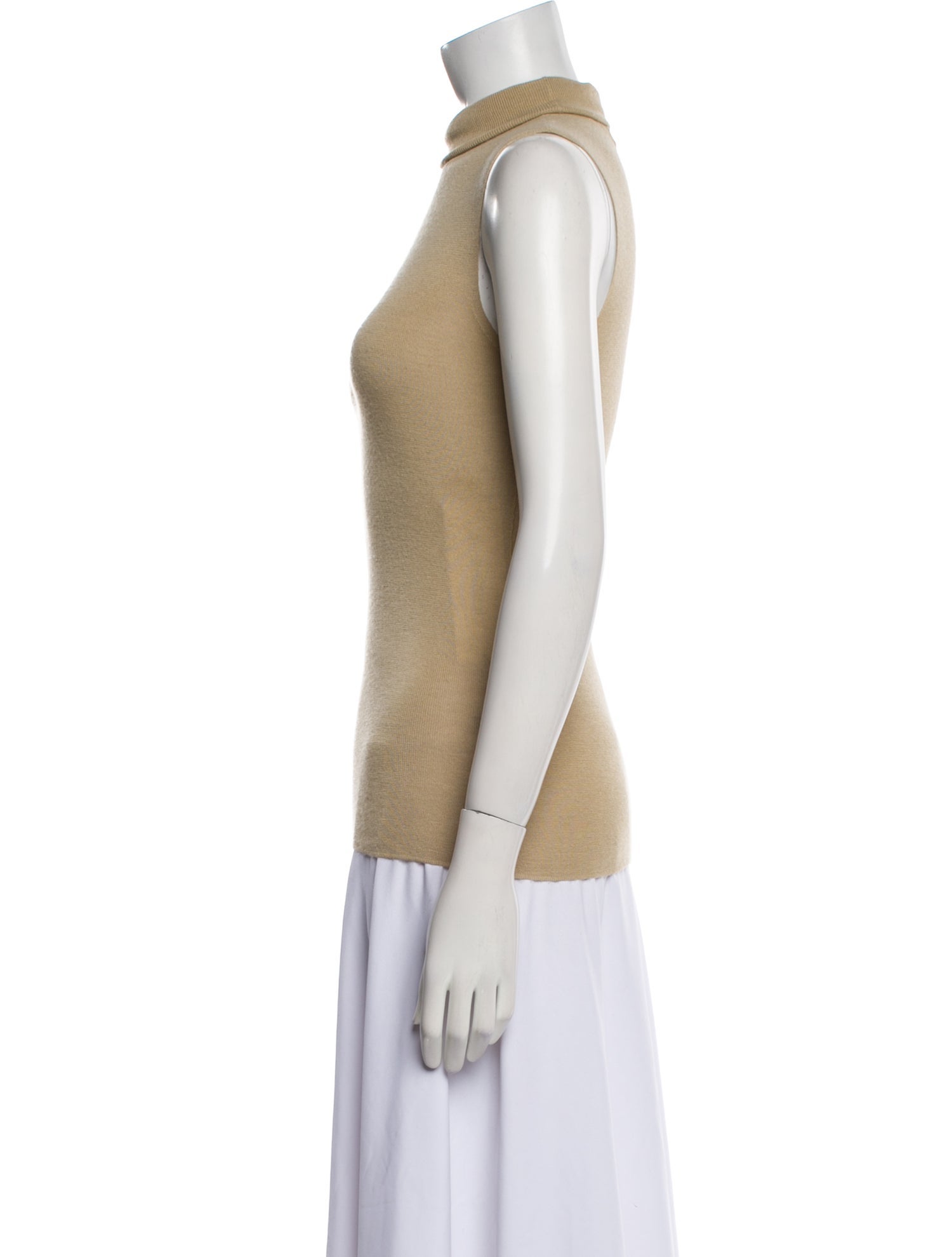 Ralph Lauren Cashmere Mock Neck Top