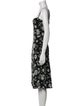 Ralph Lauren Collection Silk Midi Length Dress