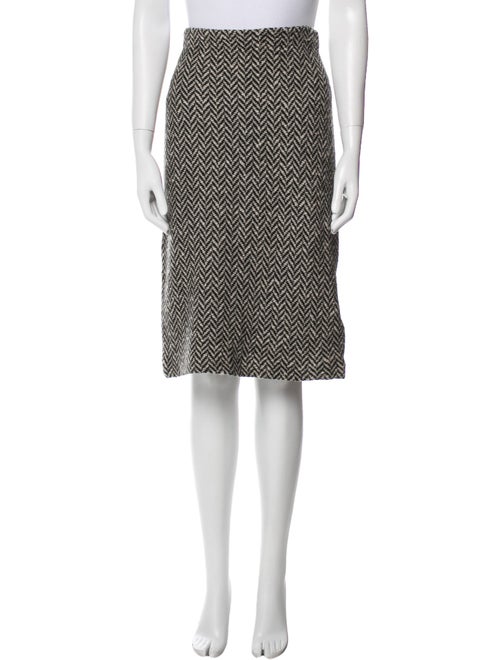 Ralph Lauren Purple Label Wool Knee-Length Skirt