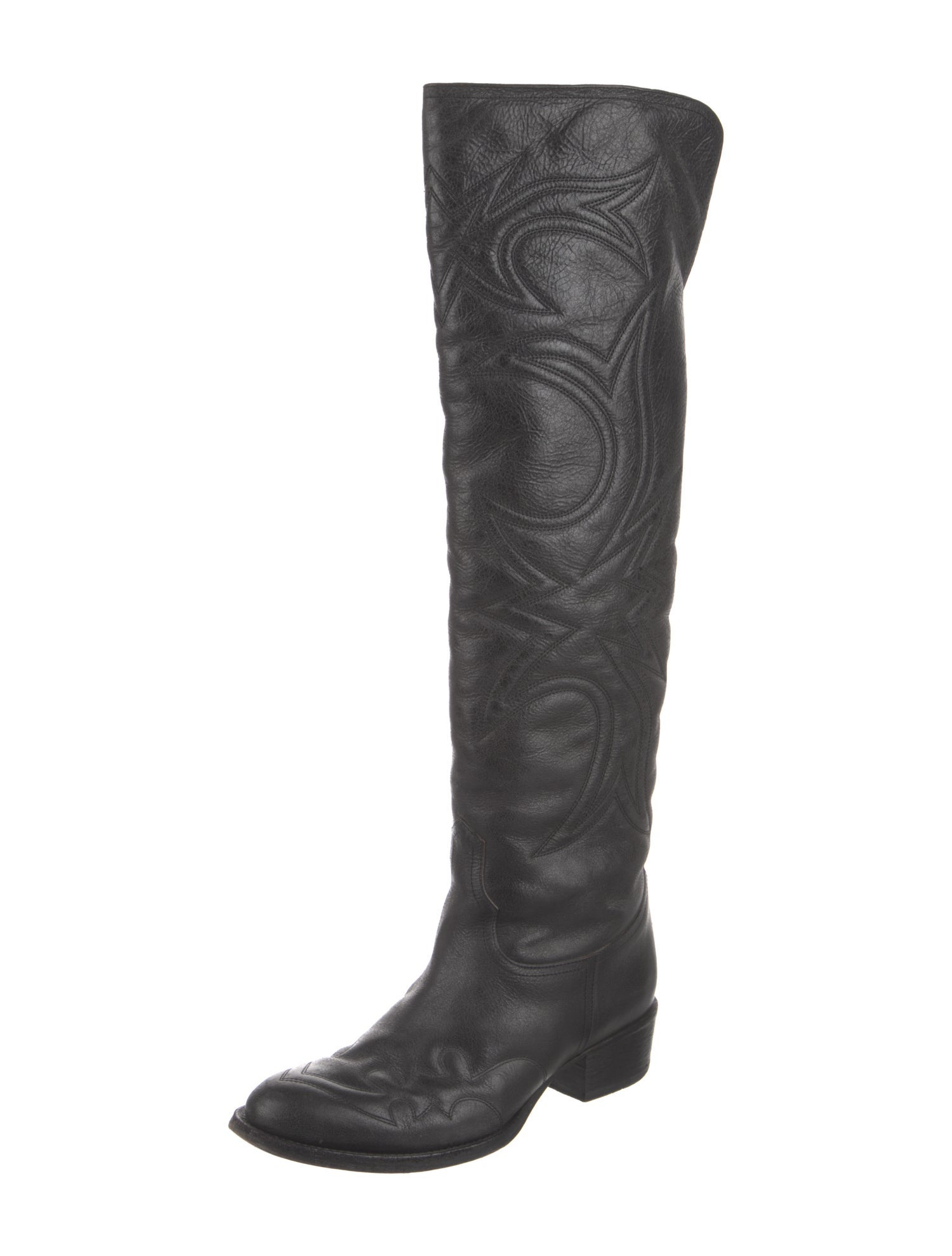 Ralph Lauren Collection Leather Riding Boots