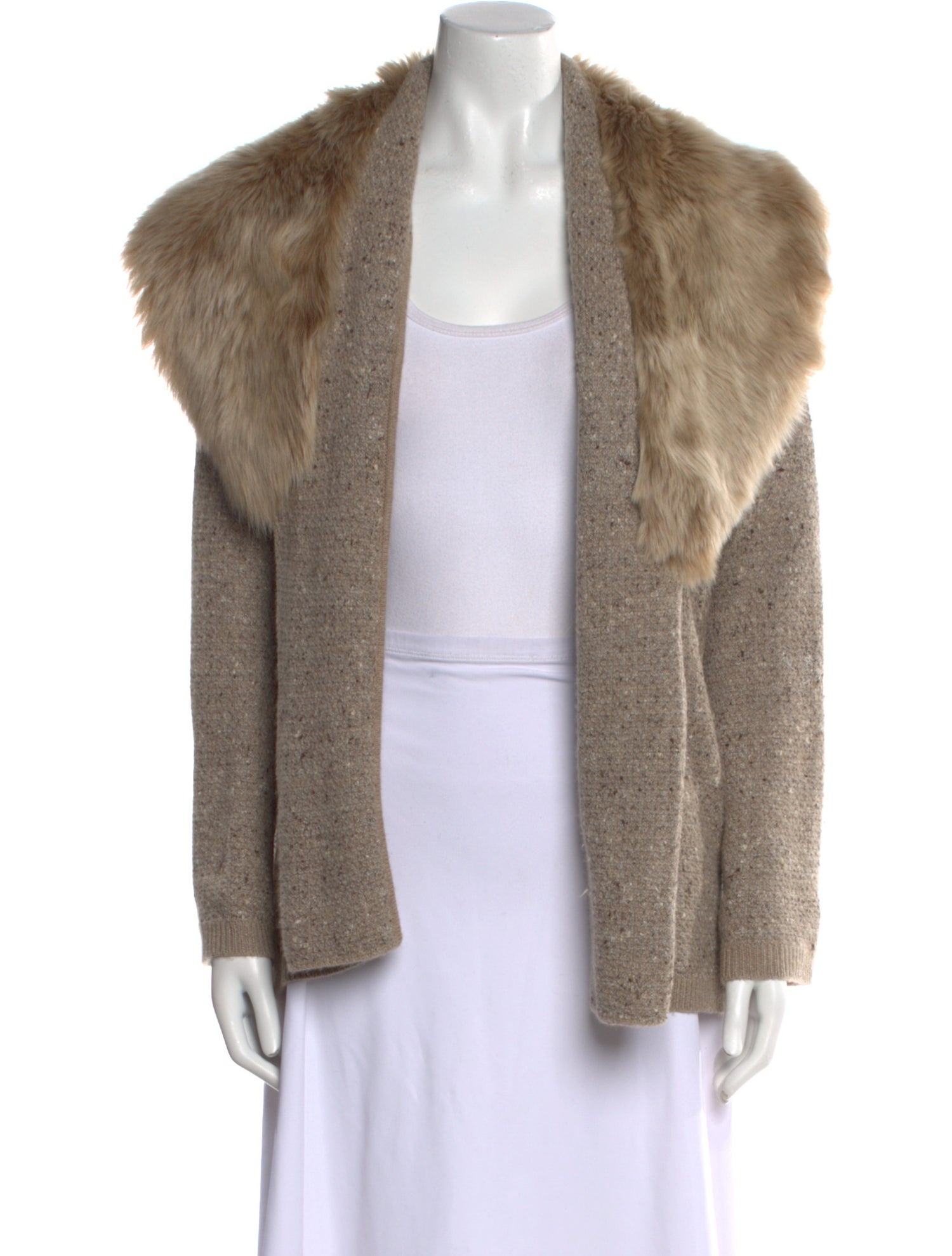 Ralph Lauren Collection Open Front Sweater