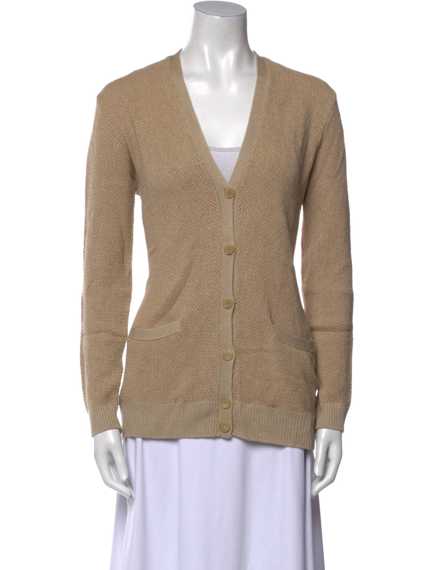 Ralph Lauren Collection Silk V-Neck Sweater w/ Tags