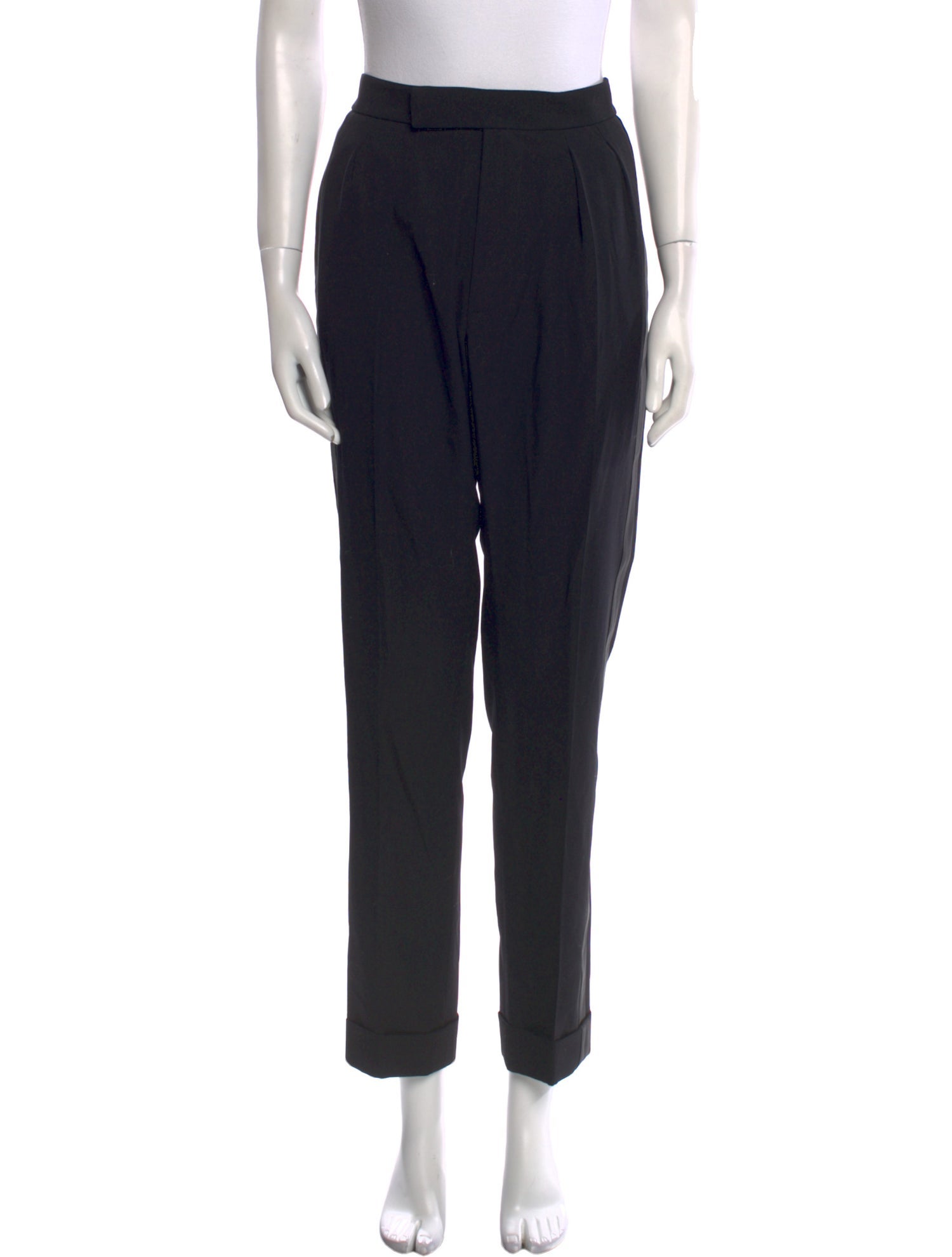 Ralph Lauren Collection Wool Straight Leg Pants