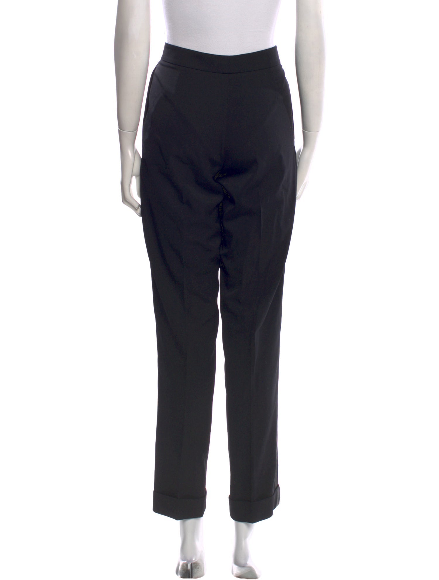 Ralph Lauren Collection Wool Straight Leg Pants