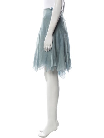 Ralph Lauren Collection Silk Knee-Length Skirt