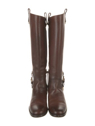 Ralph Lauren Collection Leather Riding Boots