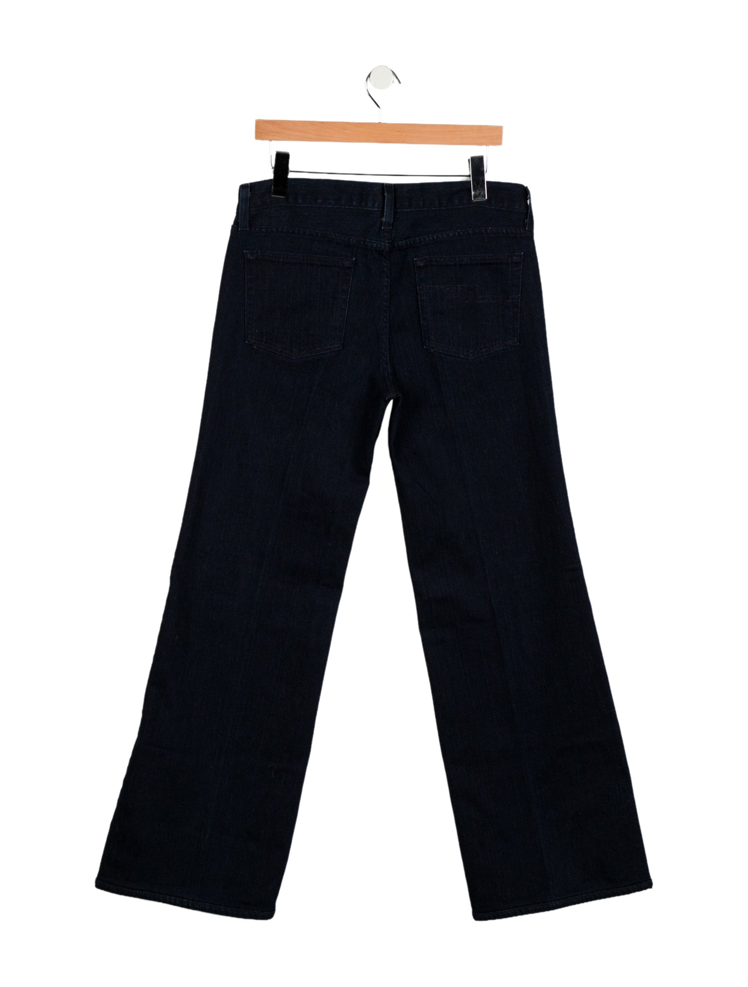 Ralph Lauren Collection Mid-Rise Wide Leg Jeans