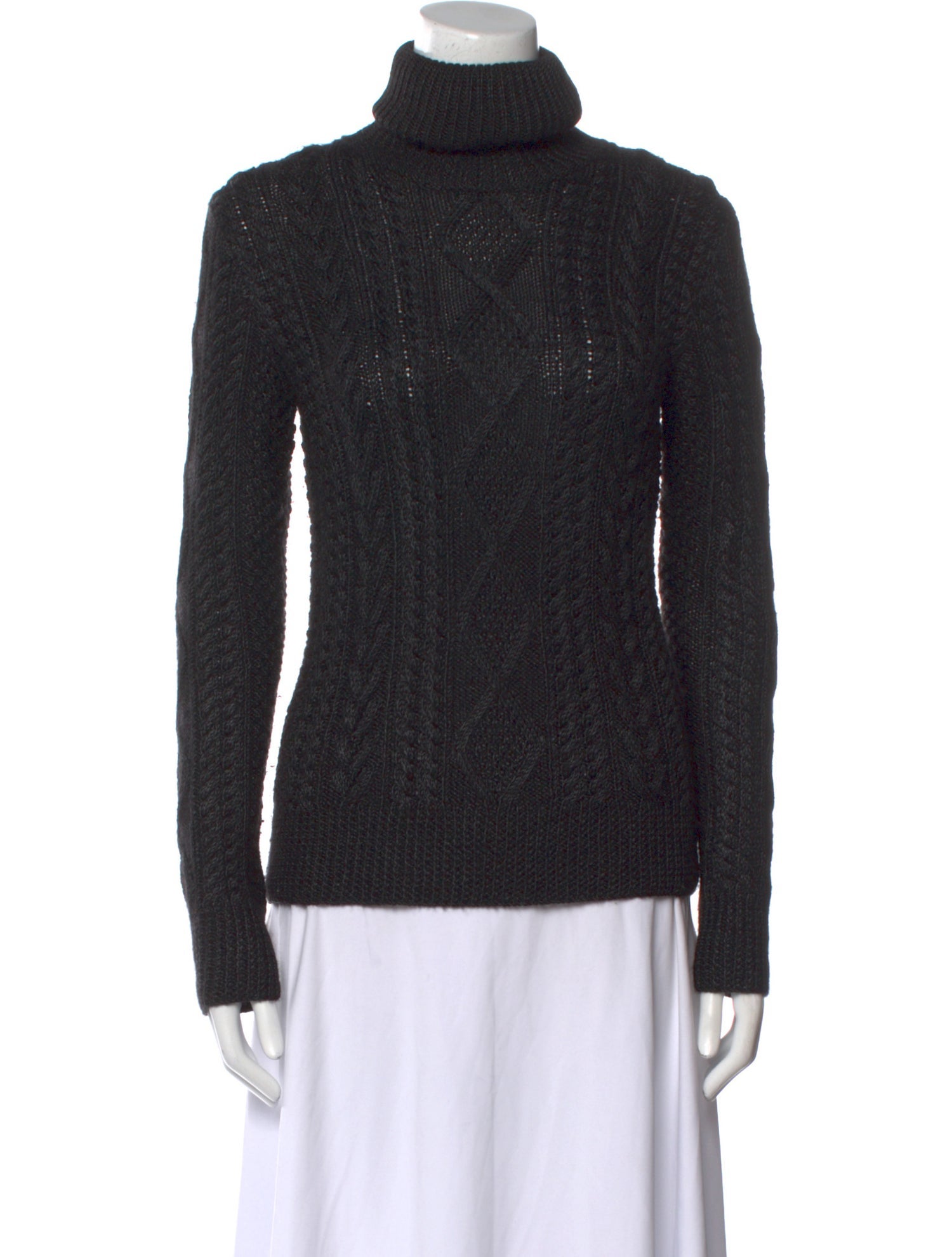 Ralph Lauren Collection Silk Turtleneck Sweater