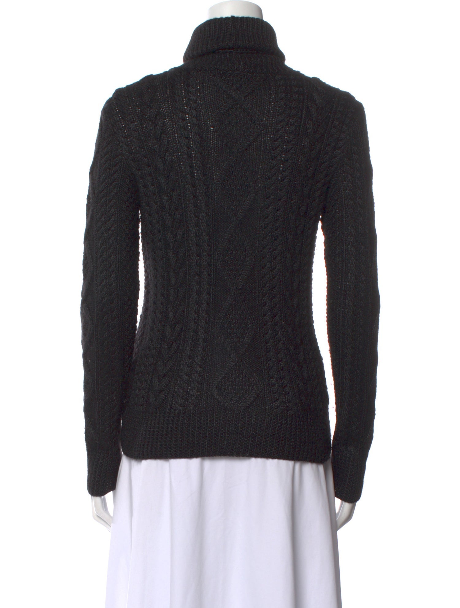 Ralph Lauren Collection Silk Turtleneck Sweater