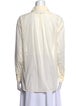 Ralph Lauren Collection Long Sleeve Button-Up Top