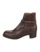 Ralph Lauren Collection Leather Moto Boots