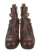 Ralph Lauren Collection Leather Moto Boots