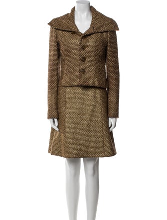 Ralph Lauren Collection Wool Dress Set