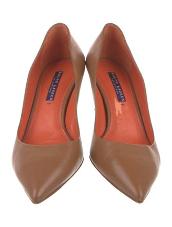 Ralph Lauren Collection Leather Pumps