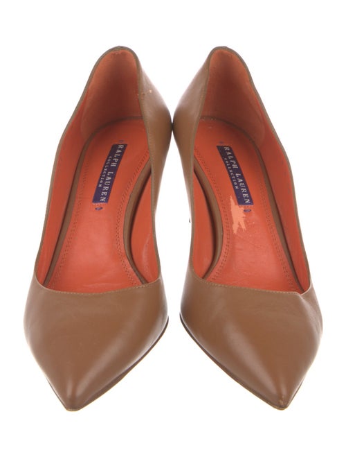 Ralph Lauren Collection Leather Pumps