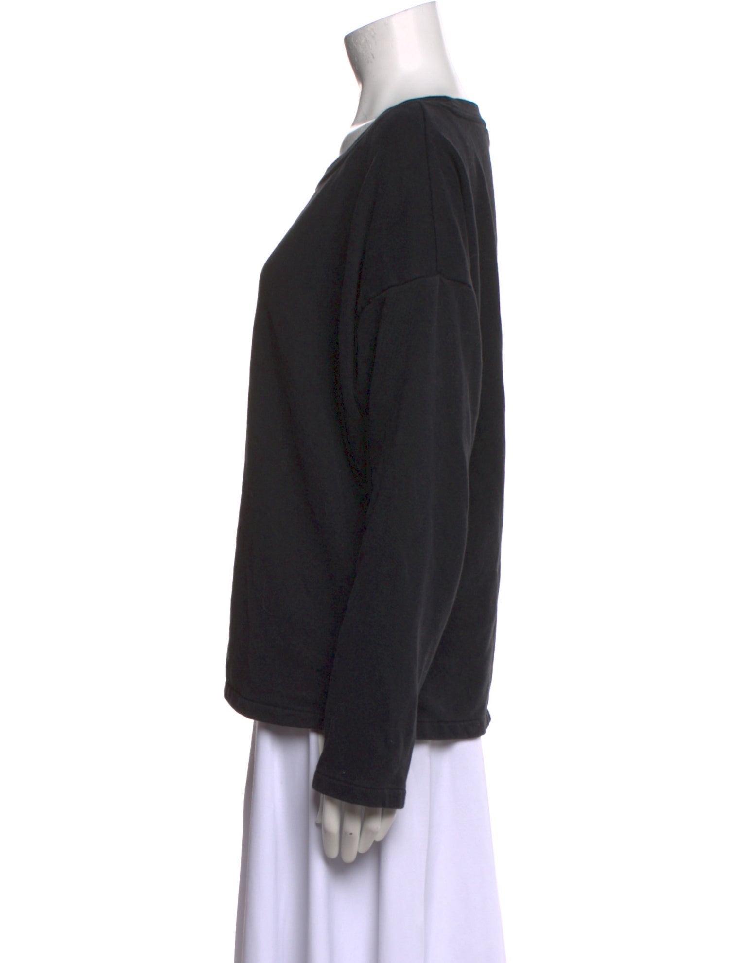 Lauren by Ralph Lauren Graphic Print Scoop Neck Sweater