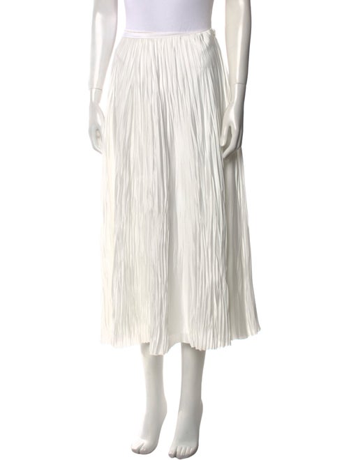 Ralph Lauren Collection Pleated Accents Midi Length Skirt