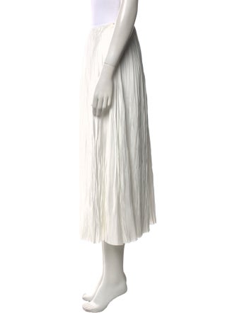 Ralph Lauren Collection Pleated Accents Midi Length Skirt