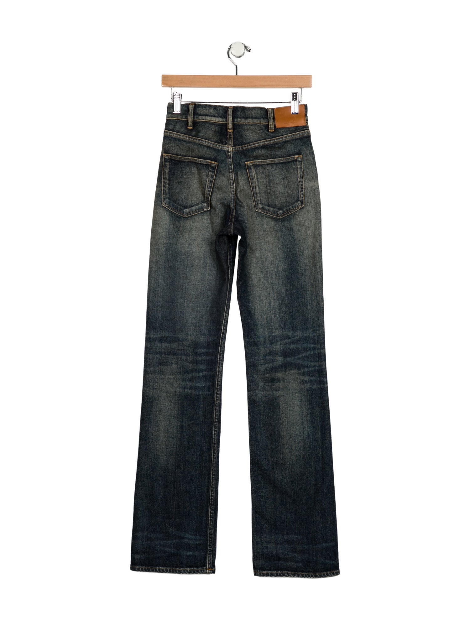 Ralph Lauren Collection Mid-Rise Straight Leg Jeans