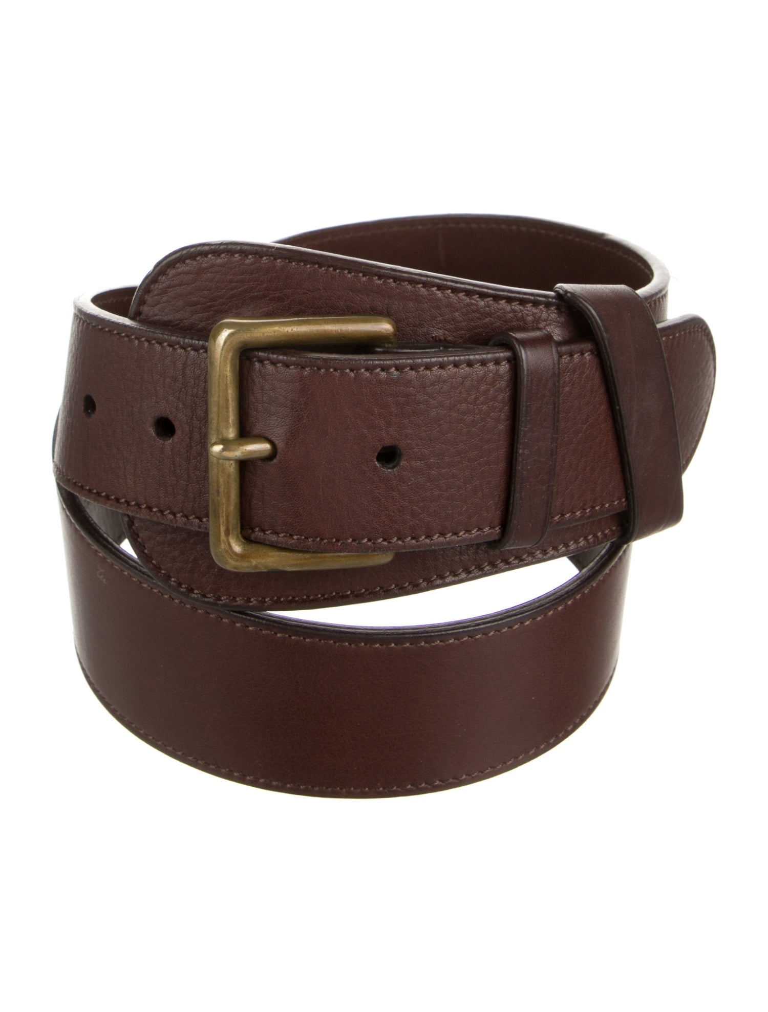 Ralph Lauren Collection Leather Waist Belt