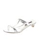 Ralph Lauren Collection Leather T-Strap Sandals
