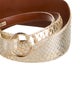 Ralph Lauren Collection Wide Python Waist Belt